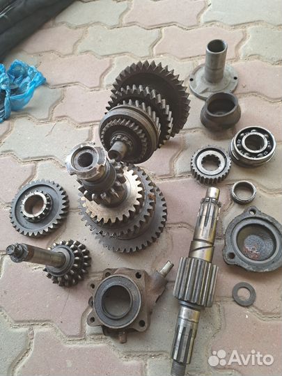 Блок шестерен газ 53