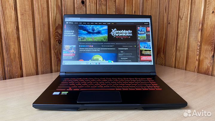 Игровой Мощный MSI GF63 (i5, 12GB, 1650Ti, SSD+HD)