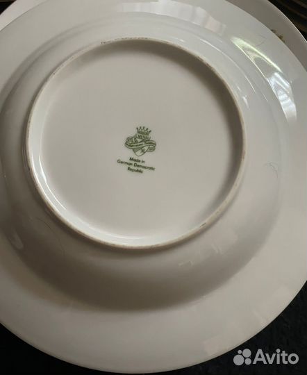 Немецкий столовый сервиз jlmenau