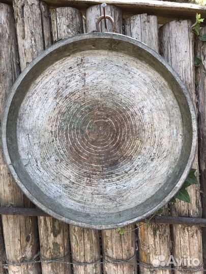 Поднос медный