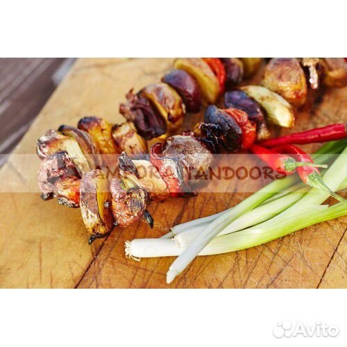 Шампур двойной для тандыра