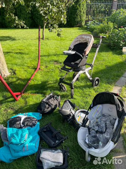Коляска OrbitBaby 5 g с автокреслом- люлькой
