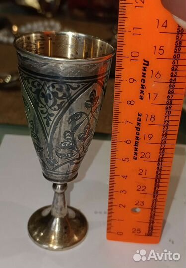 Серебряные рюмки 