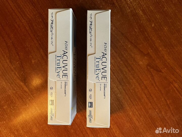 Линзы контактные однодневные acuvue trueye -2.75