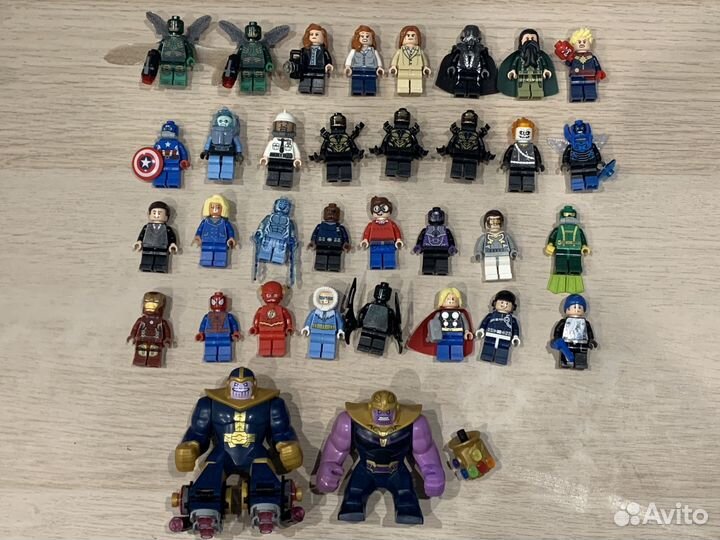 Минифигурки Lego Super heroes супергерои marvel dc