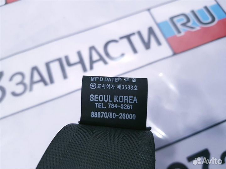 Ремень безопасности передний левый Hyundai Santa