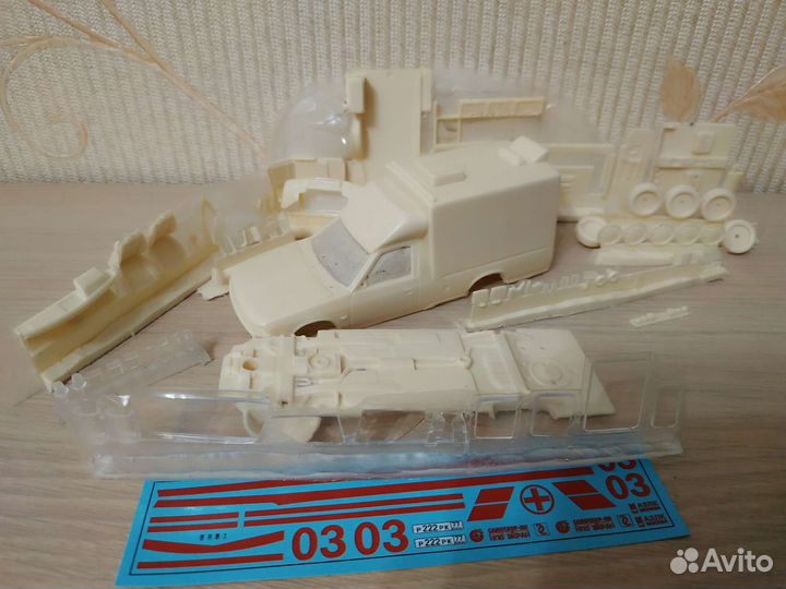 Наборы для масштабных моделей 1/43