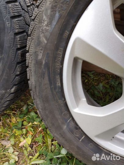 Зимние колеса на largus крос