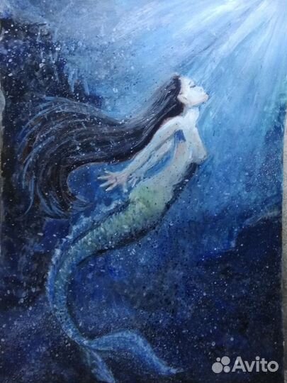 Картина акварель