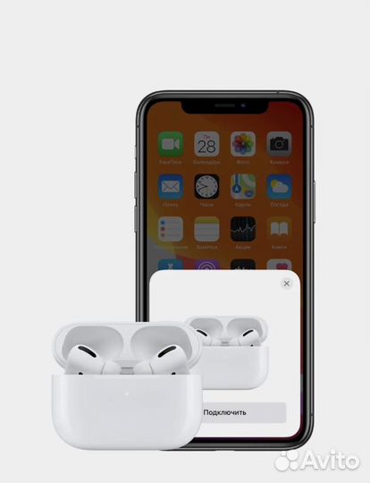 Беспроводные наушники apple airpods pro
