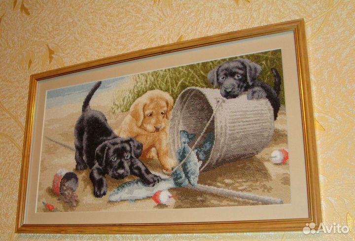 Картины вышитые крестиком