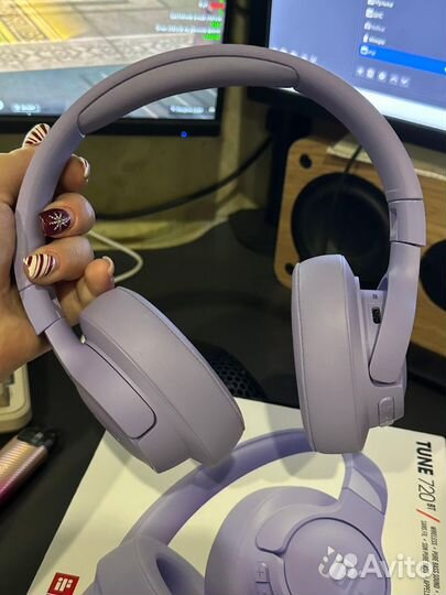 Беспроводные наушники jbl tune 720bt