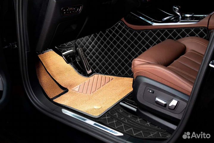 3D Коврики Haval Салон Багажник из Экокожи