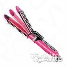 Тройная плойка для волос gemei GM-2922