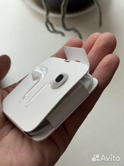 Наушники Earpods Lightning новые