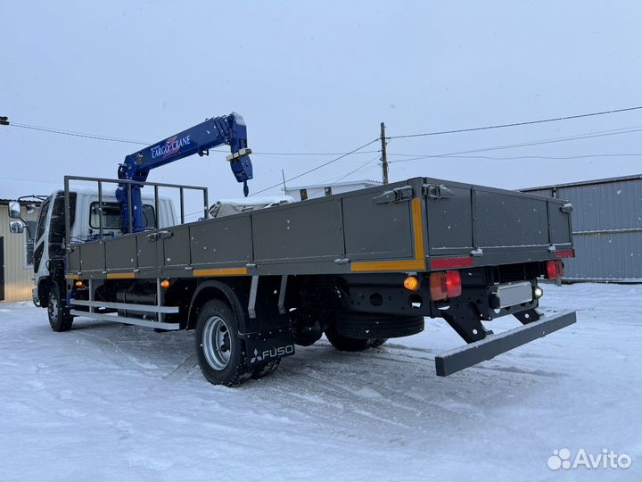 Бортовой грузовик Mitsubishi Fuso Fighter с КМУ Tadano, 2010