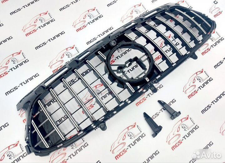 Решетка Mercedes GLA-class H247 2019+ GT style