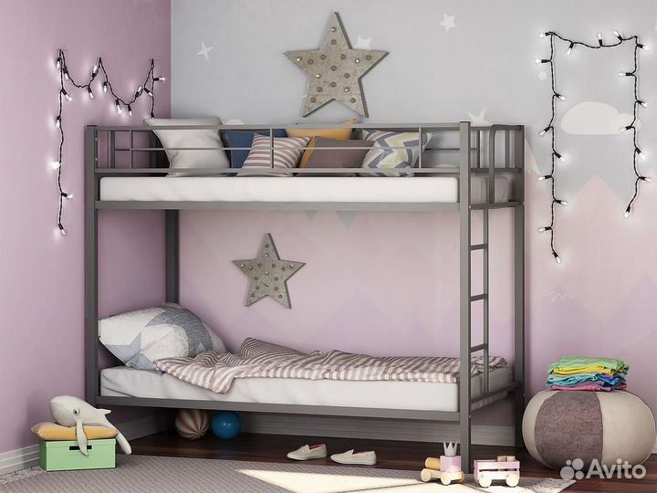 Металлическая кровать