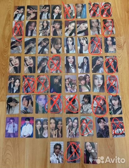 Карточки nmixx, new jeans, stray kids