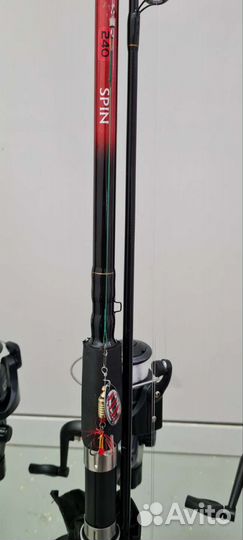 Спиннинг штекерный оснащённый