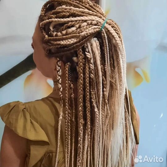 Плетение африканских,зизи,сенигальских косичек