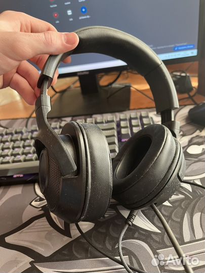 Наушник игровые razer kraken x lite