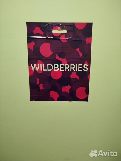 Пакет Майка wildberries