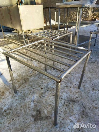 Подтоварник подставка из нержавейки