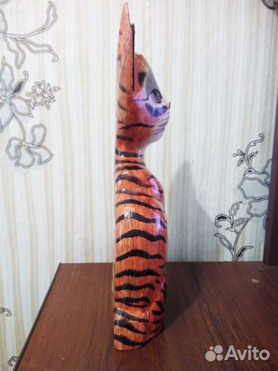 Статуэтка кошка с котенком