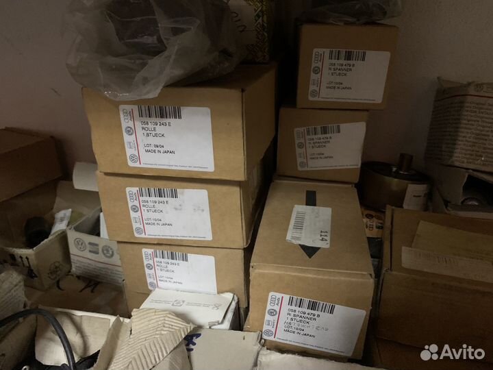 Ролики и натяжители оригинал Audi/Vw