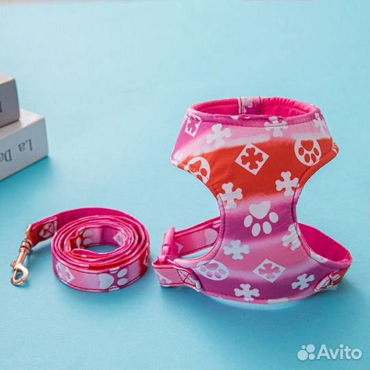 Шлейка-ошейник для собак, кошек, кроликов