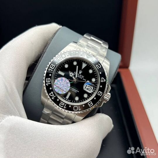 Rolex Gmt Master steel часы