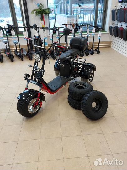 Электроскутер WS-PRO trike+ 3000W