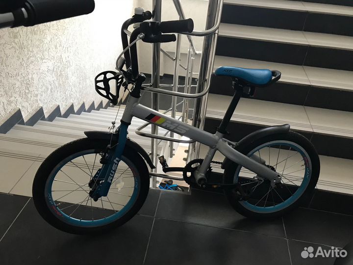 Детский велосипед 14 дюймов + самокат