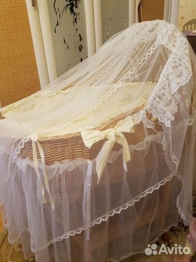 Люлька колыбель плетеная