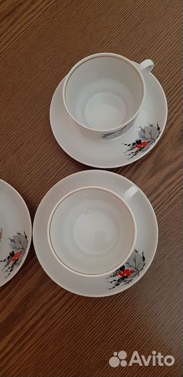 Чайная пара Красная смородина завод Пролетарий