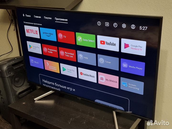 Телевизор Sony 49 SMART TV Miracast WiDi Bluetooth