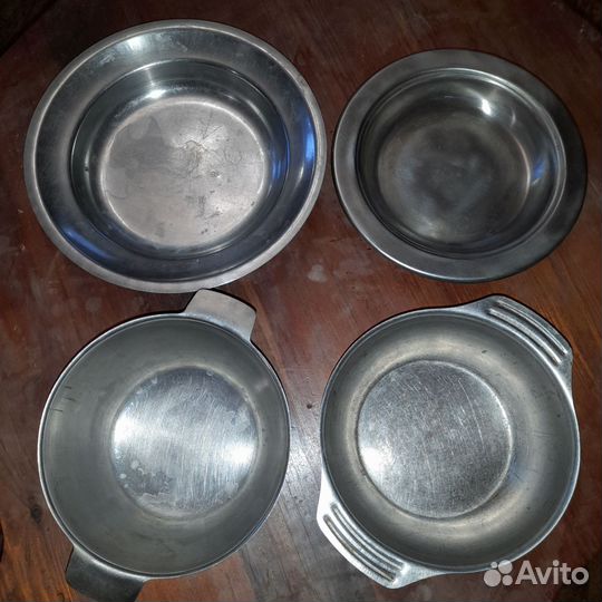 Тарелки,миски нержавейка СССР