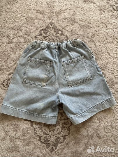 Джинсовые шорты zara для девочки