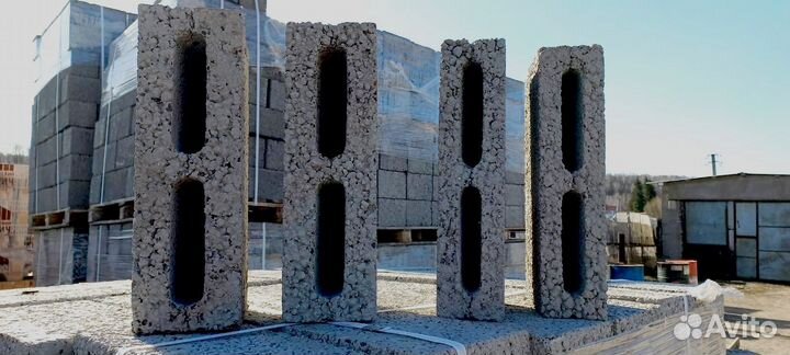 Керамзитный керамзитобетонный блок DEX1319