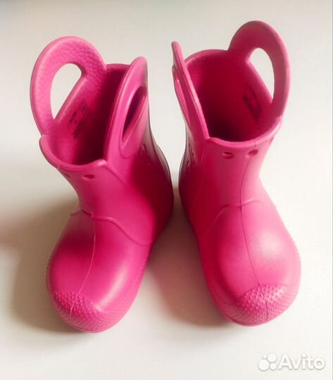 Сапоги Crocs для девочки, р. 23 (C6)