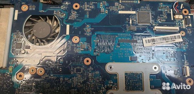 Материнская плата для ноутбука asus X53U б/у