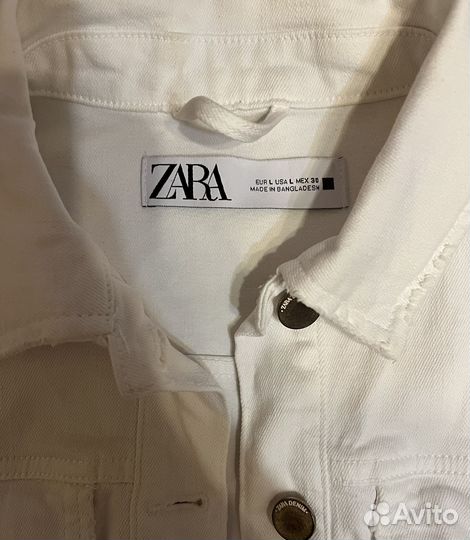 Джинсовая куртка zara