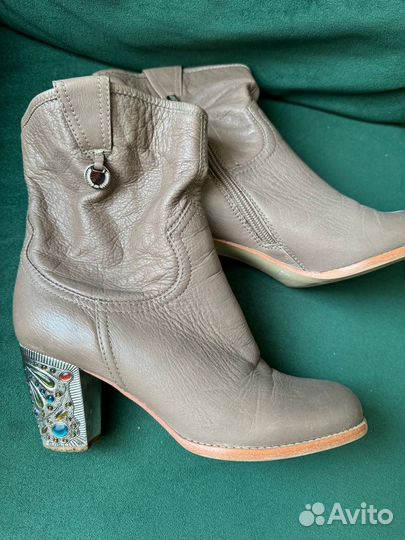 Ботильоны натуральная кожа