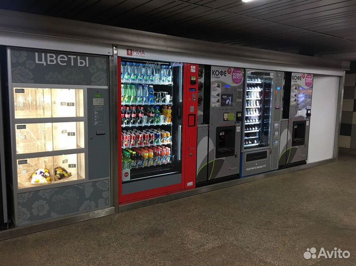 Готовый бизнес: автоматы с популярными напитками