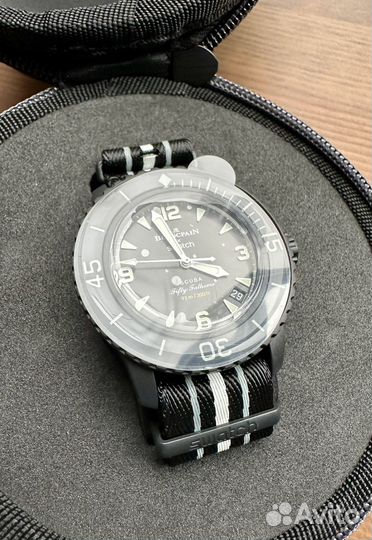 Часы Blancpain Swatch серии Ocean of Storms