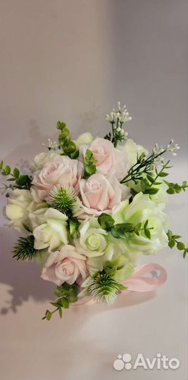 Мыло ручной работы. Букет цветов