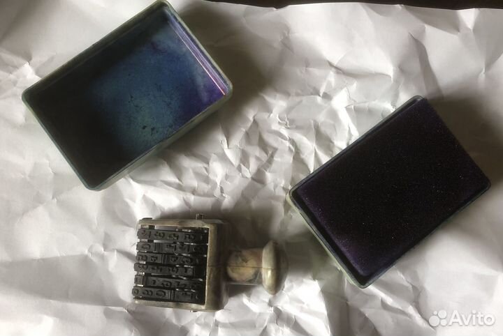 Нумератор датер штамп печать СССР