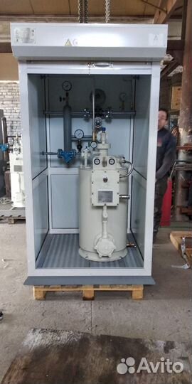 Резервуар с испарителем для газификации дома