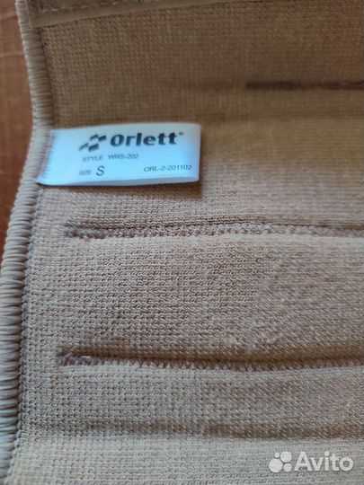 Ортез на лучезапястный сустав orlett размер S